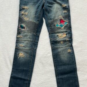 Embellish NYC - Jeans - biker style a la Balmain